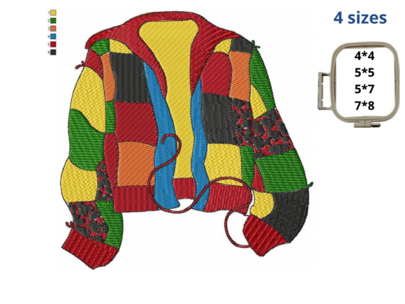 Cardigan Inspired: A Cozy Embroidery Gem
