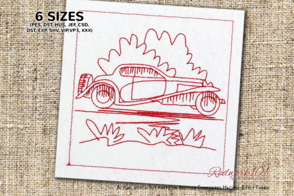 Classic Car Design: A Seasonal Embroidery Review