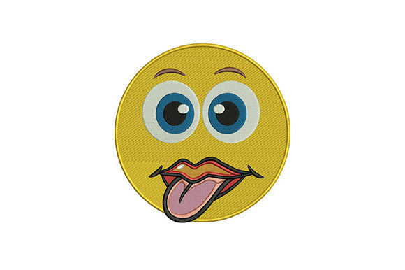 Female Face Emoji Embroidery Design Review