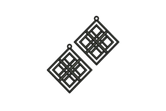 Grey Rhombus Earrings Design Review