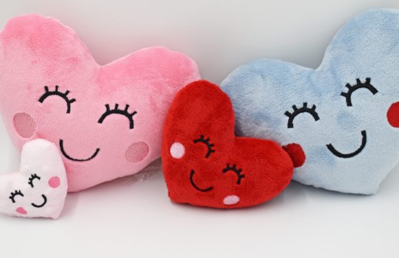 Heart Stuffie ITH