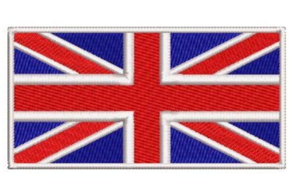 Layered Union Jack Flag