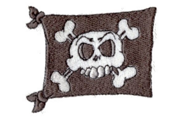 Pirate Flag: A Playful, Handmade Embroidery Design for Meaningful Gifts