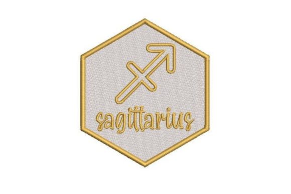 Sagittarius Zodiac Sign Embroidery Review