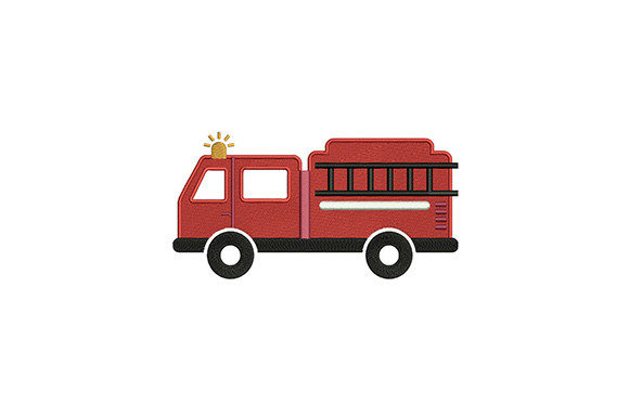 Truck Firefighting Embroidery Design Review