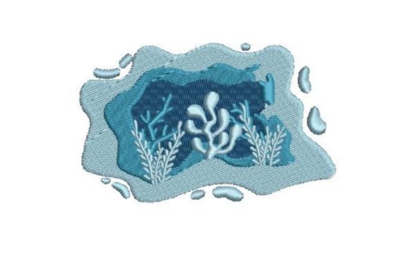 Undersea Coral Reef Embroidery Design Review